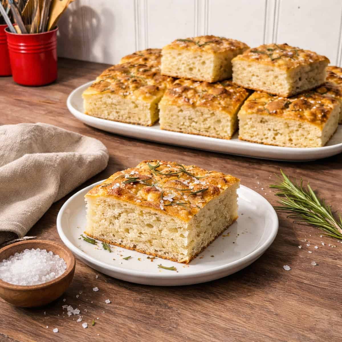 Focaccia (Same-Day Bake or Overnight Ferment)