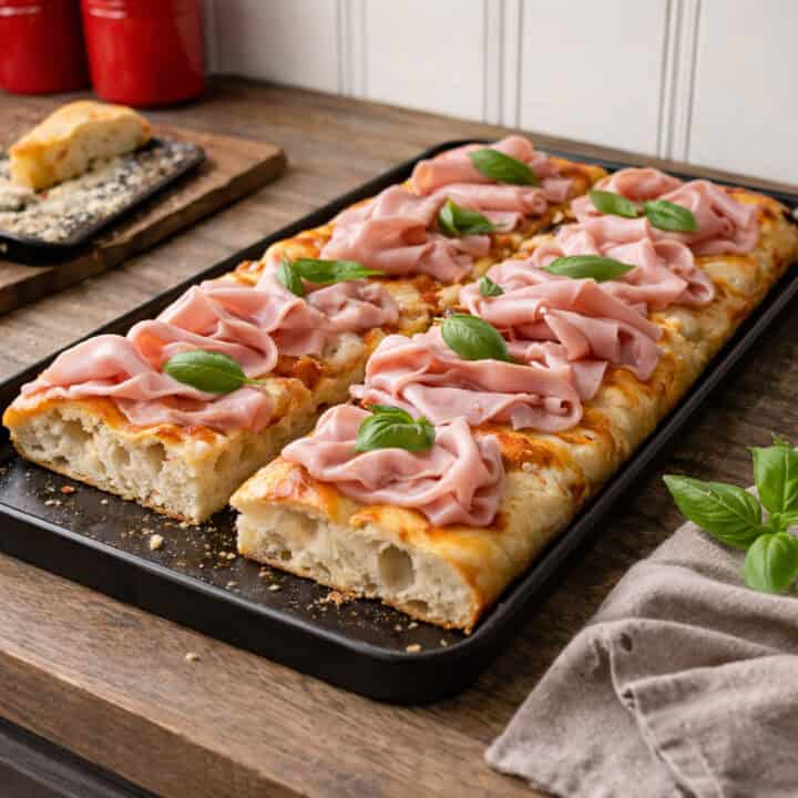 Romane Rzaza Roman Pizza an Oven bake alternitive to a pizza oven - Passport Kitchen