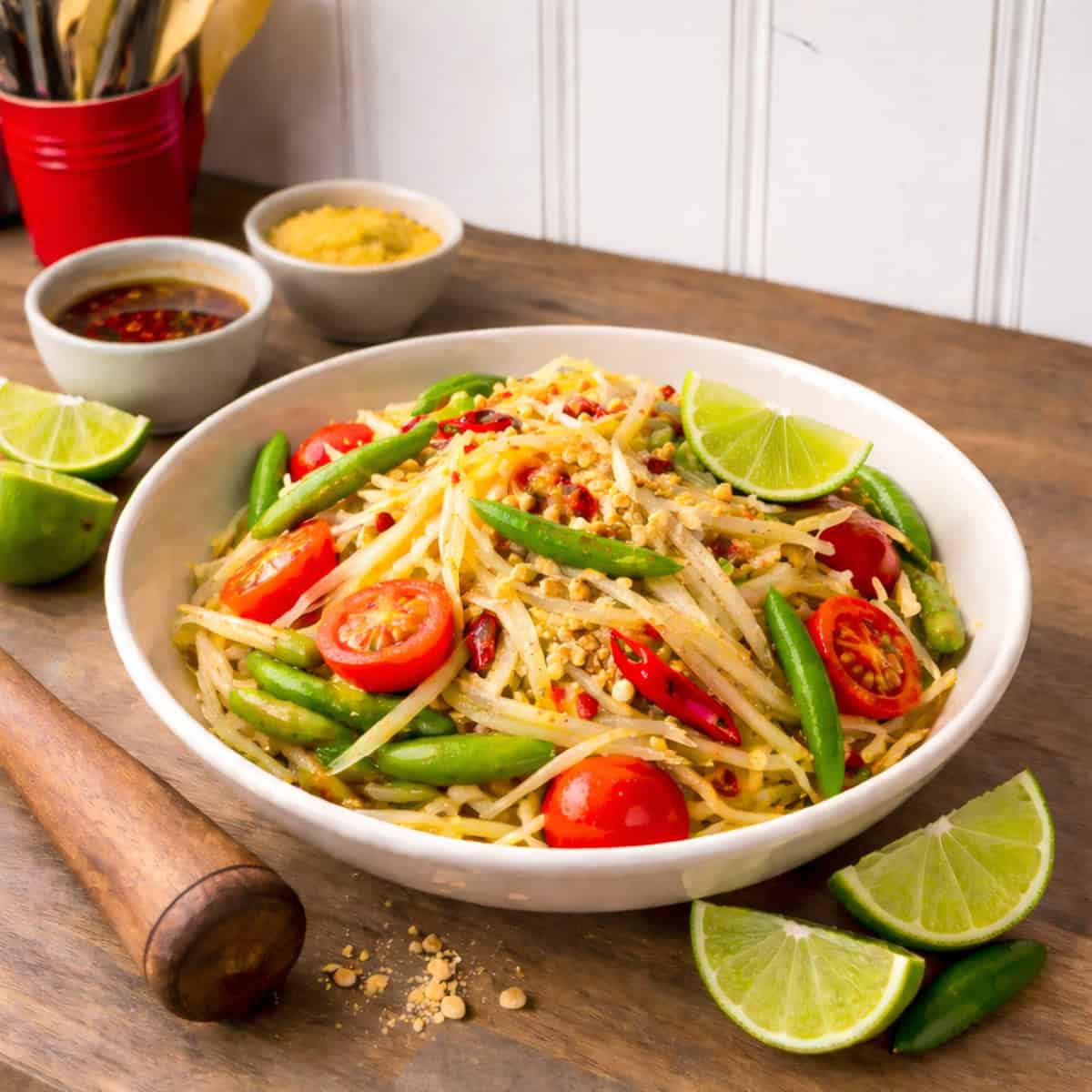 Thai Papaya Salad (Som Tam)