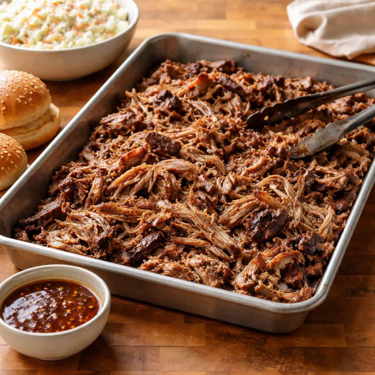 Pulled Pork (Oven or Smoker)