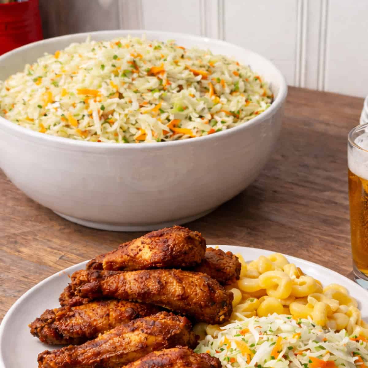 American Deli Style Vinegar Slaw